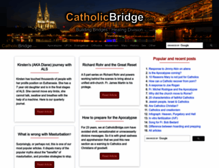 catholicbridge.com screenshot