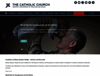 catholicchurch.org.uk screenshot