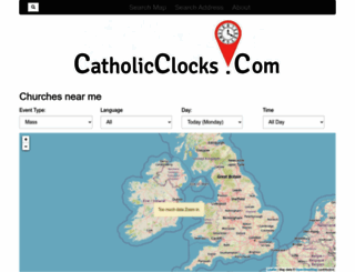 catholicclocks.com screenshot