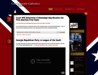 catholicconservatives.wordpress.com screenshot