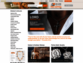 catholicfaithjewelry.com screenshot