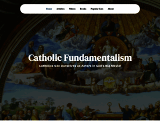 catholicfundamentalism.com screenshot