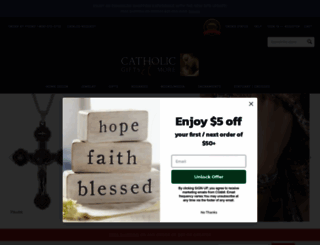catholicgiftsandmore.com screenshot