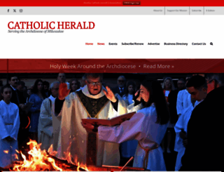 catholicherald.org screenshot