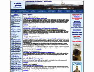 catholicopinions.com screenshot