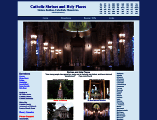 catholicplaces.org screenshot