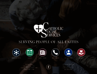 catholicsocialservicesrapidcity.com screenshot