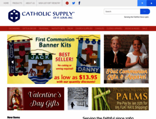 catholicsupply.americommerce.com screenshot