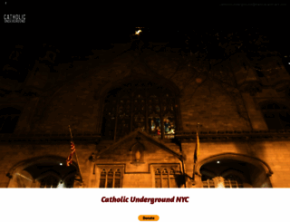 catholicunderground.net screenshot