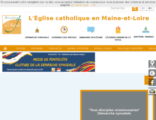catholique-angers.cef.fr screenshot