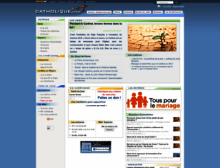 catholique.org screenshot