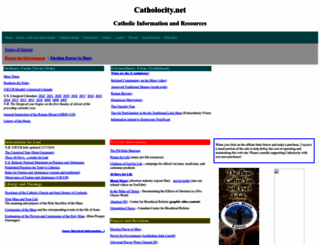 catholocity.net screenshot