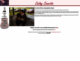 cathycowette.com screenshot