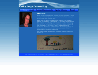 cathycuppcounselingservices.com screenshot