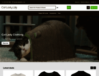 catladylife.co.uk screenshot