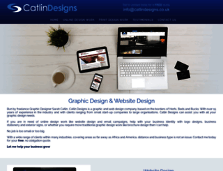 catlindesigns.co.uk screenshot