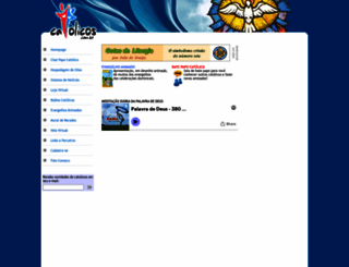 catolicos.com.br screenshot