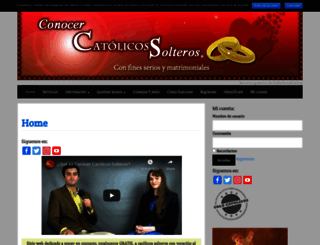 catolicosamoramistad.com screenshot