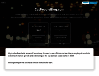 catpeopleblog.com screenshot