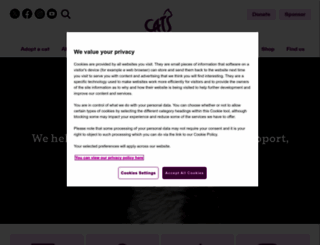 cats.org.uk screenshot