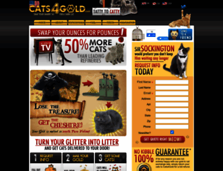 cats4gold.com screenshot