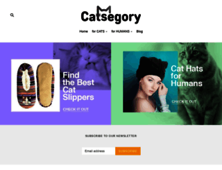 catsegory.myshopify.com screenshot
