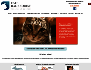 catsradioiodine.com screenshot