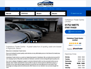 cattedowntradecentre.co.uk screenshot
