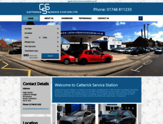 catterickservicestation.co.uk screenshot