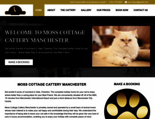 catteryinmanchester.co.uk screenshot