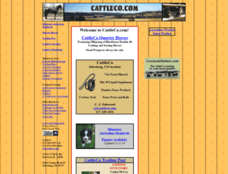 cattleco.com screenshot