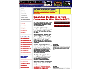 cattlemailusa.com screenshot