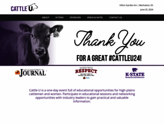 cattleu.net screenshot