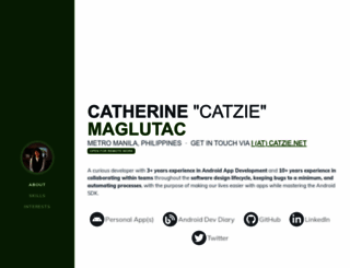catzie.net screenshot