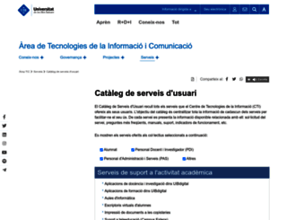 cau.uib.es screenshot