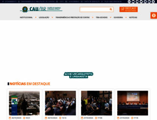 caubr.gov.br screenshot
