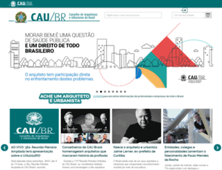 caubr.org.br screenshot