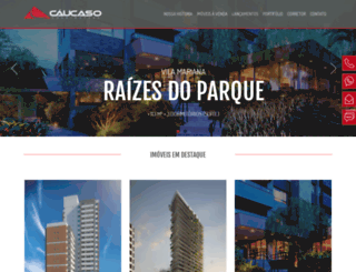 caucaso.com.br screenshot