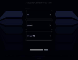 caucasusallfrequency.com screenshot