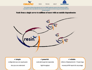 caucho.com screenshot