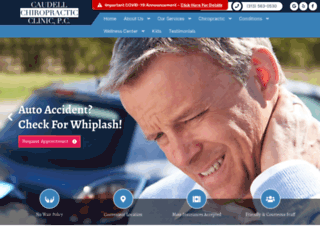 caudellchiro.com screenshot