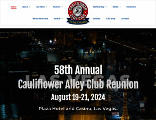 caulifloweralleyclub.org screenshot