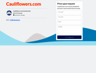 cauliflowers.com screenshot