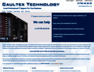 caultex.co.uk screenshot