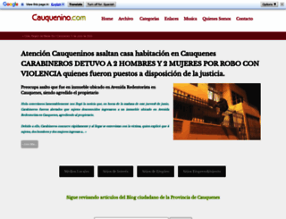 cauquenino.com screenshot