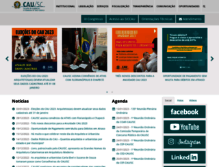 causc.gov.br screenshot
