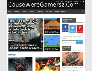 causeweregamerz.com screenshot