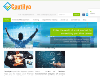 cautilya.com screenshot