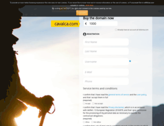 cavalca.com screenshot