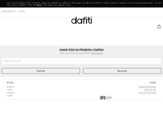 cavalera.dafiti.com.br screenshot